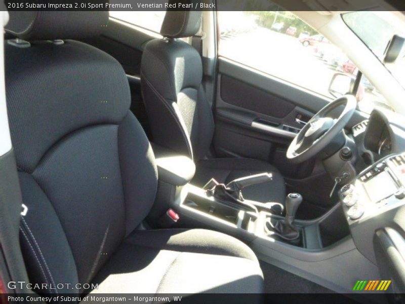 Venetian Red Pearl / Black 2016 Subaru Impreza 2.0i Sport Premium