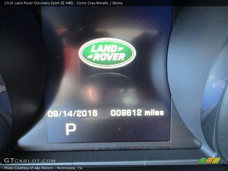 Corris Grey Metallic / Ebony 2016 Land Rover Discovery Sport SE 4WD