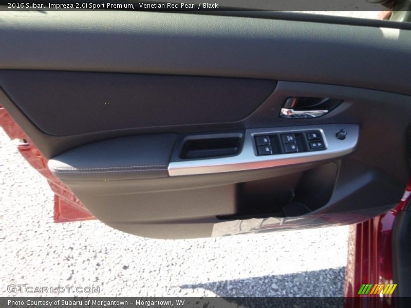 Venetian Red Pearl / Black 2016 Subaru Impreza 2.0i Sport Premium