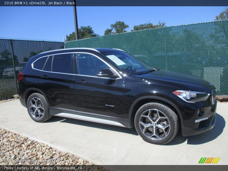 Jet Black / Black 2016 BMW X1 xDrive28i