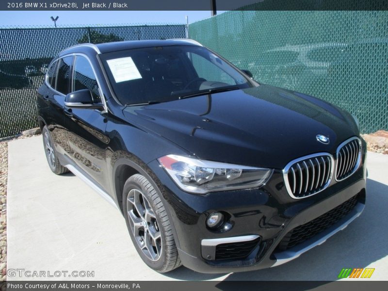 Jet Black / Black 2016 BMW X1 xDrive28i