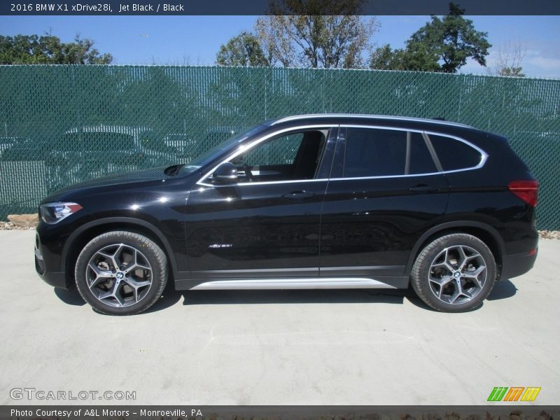Jet Black / Black 2016 BMW X1 xDrive28i