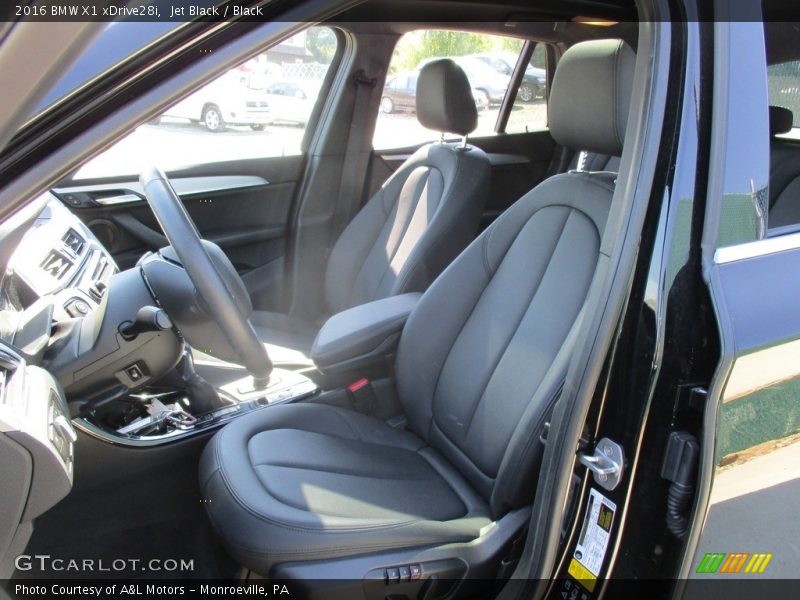 Jet Black / Black 2016 BMW X1 xDrive28i