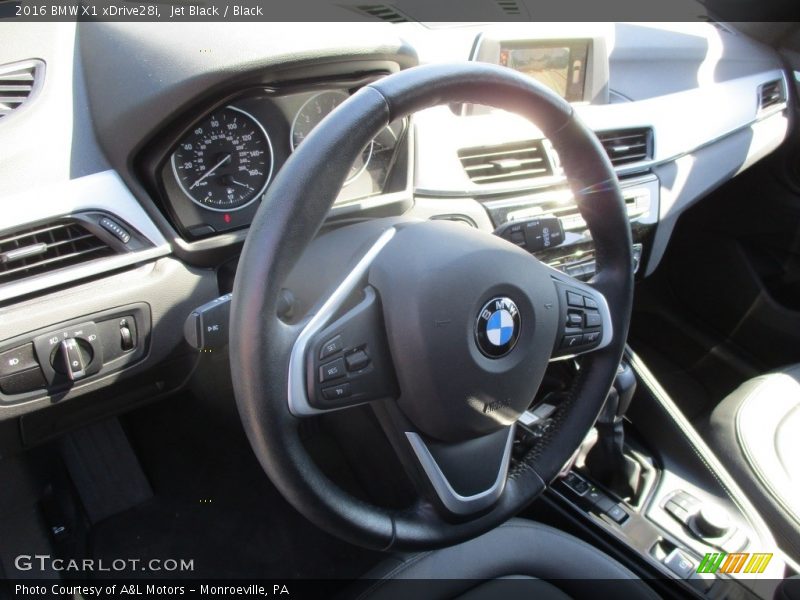 Jet Black / Black 2016 BMW X1 xDrive28i