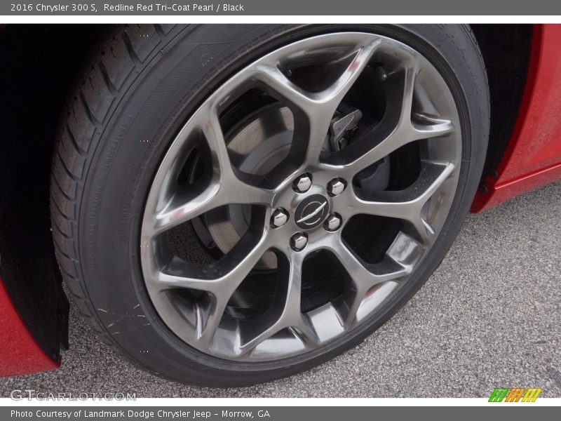 Redline Red Tri-Coat Pearl / Black 2016 Chrysler 300 S