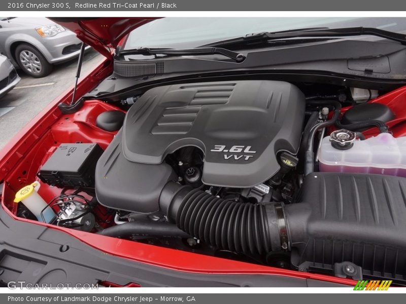 Redline Red Tri-Coat Pearl / Black 2016 Chrysler 300 S