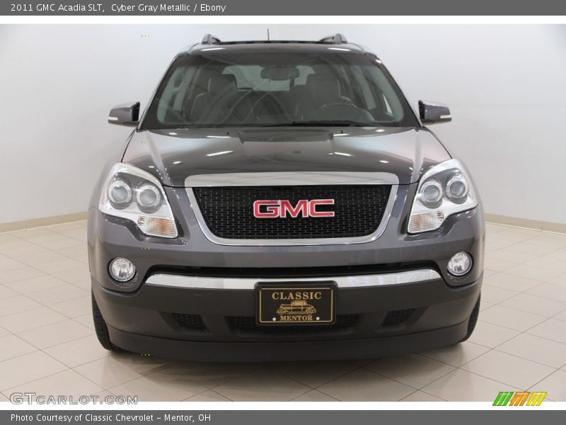 Cyber Gray Metallic / Ebony 2011 GMC Acadia SLT