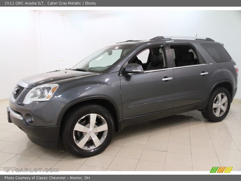 Cyber Gray Metallic / Ebony 2011 GMC Acadia SLT