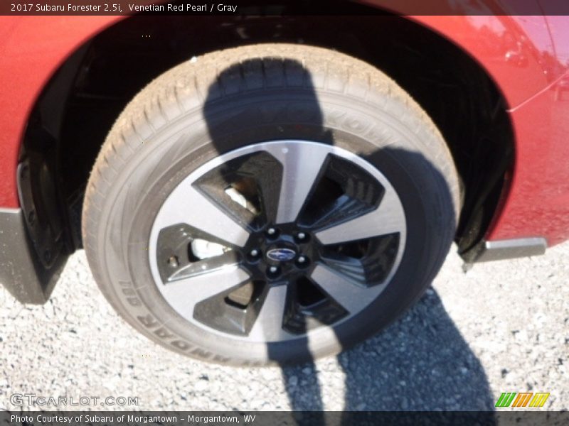 Venetian Red Pearl / Gray 2017 Subaru Forester 2.5i