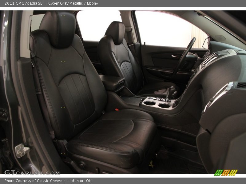 Cyber Gray Metallic / Ebony 2011 GMC Acadia SLT