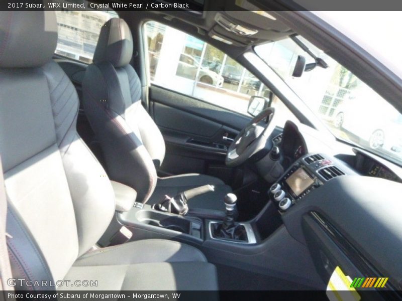 Crystal White Pearl / Carbon Black 2017 Subaru WRX Limited