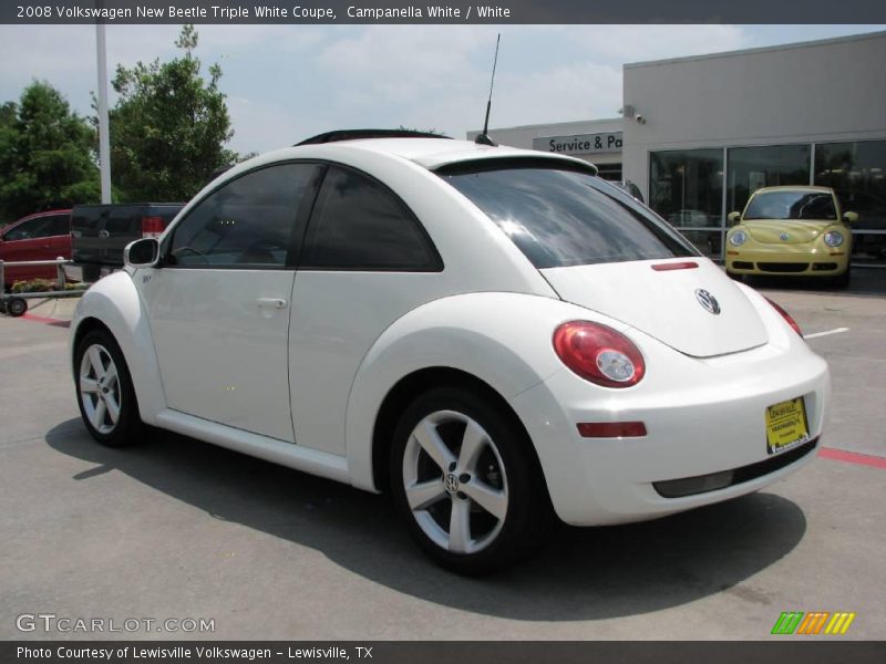 Campanella White / White 2008 Volkswagen New Beetle Triple White Coupe
