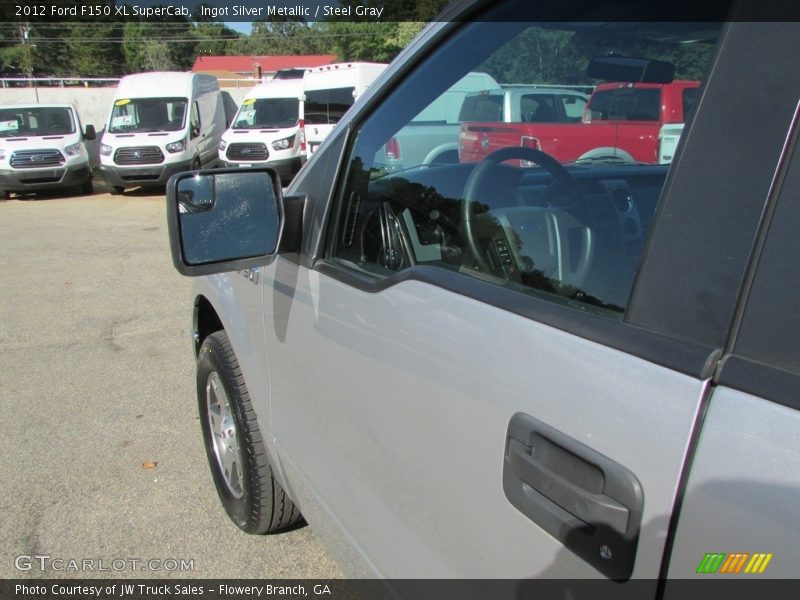 Ingot Silver Metallic / Steel Gray 2012 Ford F150 XL SuperCab