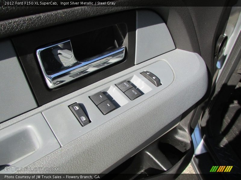 Ingot Silver Metallic / Steel Gray 2012 Ford F150 XL SuperCab