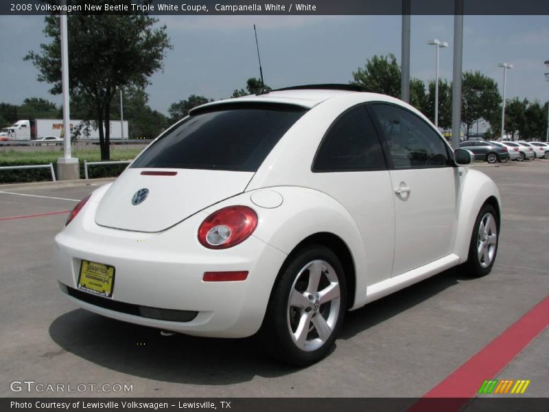 Campanella White / White 2008 Volkswagen New Beetle Triple White Coupe