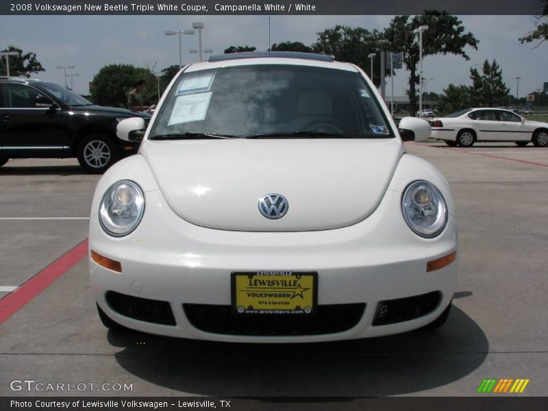 Campanella White / White 2008 Volkswagen New Beetle Triple White Coupe