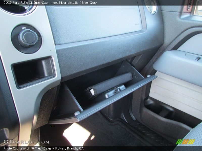 Ingot Silver Metallic / Steel Gray 2012 Ford F150 XL SuperCab