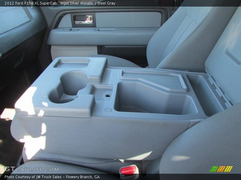 Ingot Silver Metallic / Steel Gray 2012 Ford F150 XL SuperCab