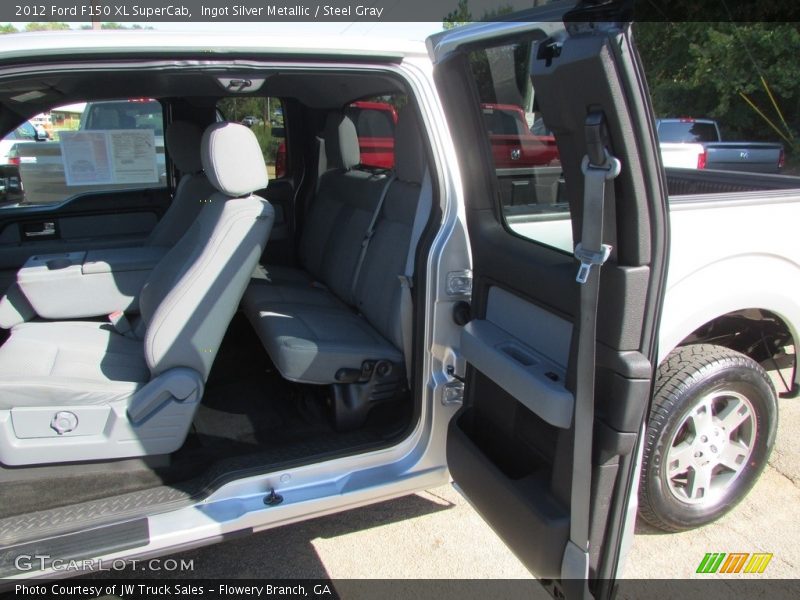 Ingot Silver Metallic / Steel Gray 2012 Ford F150 XL SuperCab