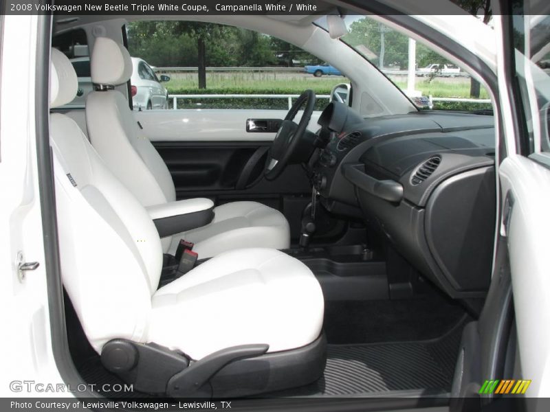 Campanella White / White 2008 Volkswagen New Beetle Triple White Coupe