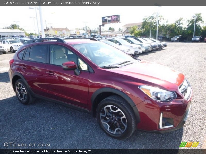 Venetian Red Pearl / Ivory 2016 Subaru Crosstrek 2.0i Limited