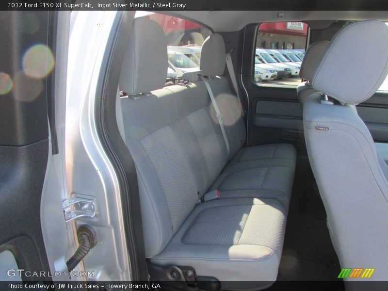 Ingot Silver Metallic / Steel Gray 2012 Ford F150 XL SuperCab