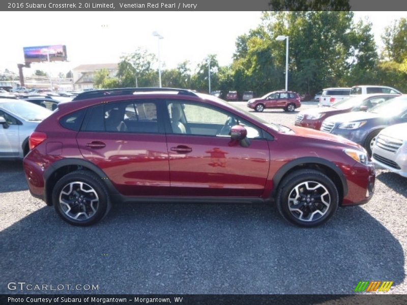 Venetian Red Pearl / Ivory 2016 Subaru Crosstrek 2.0i Limited