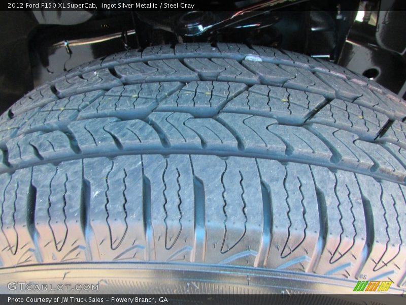 Ingot Silver Metallic / Steel Gray 2012 Ford F150 XL SuperCab