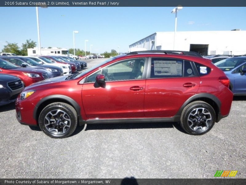  2016 Crosstrek 2.0i Limited Venetian Red Pearl