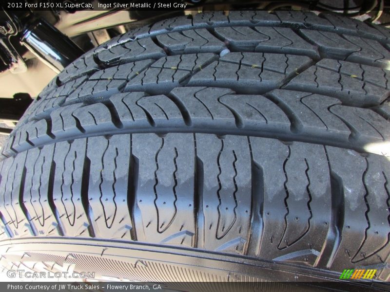 Ingot Silver Metallic / Steel Gray 2012 Ford F150 XL SuperCab