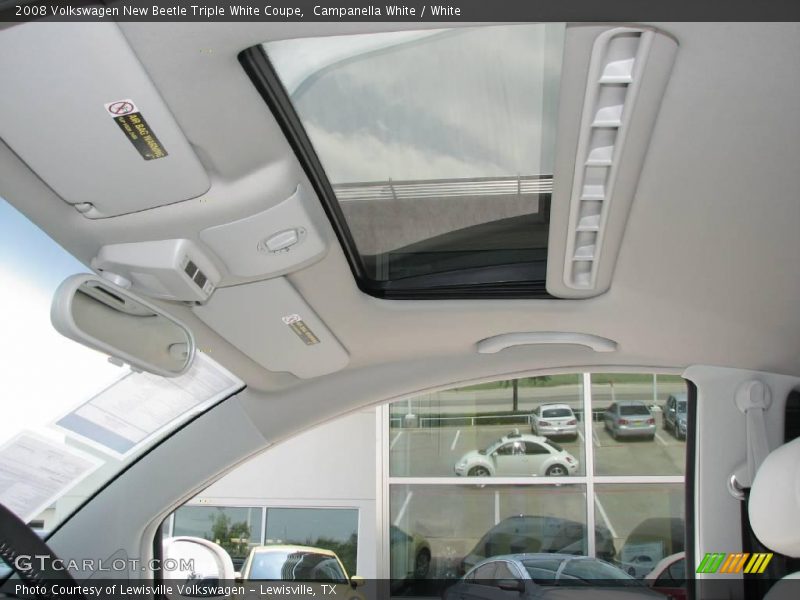 Campanella White / White 2008 Volkswagen New Beetle Triple White Coupe
