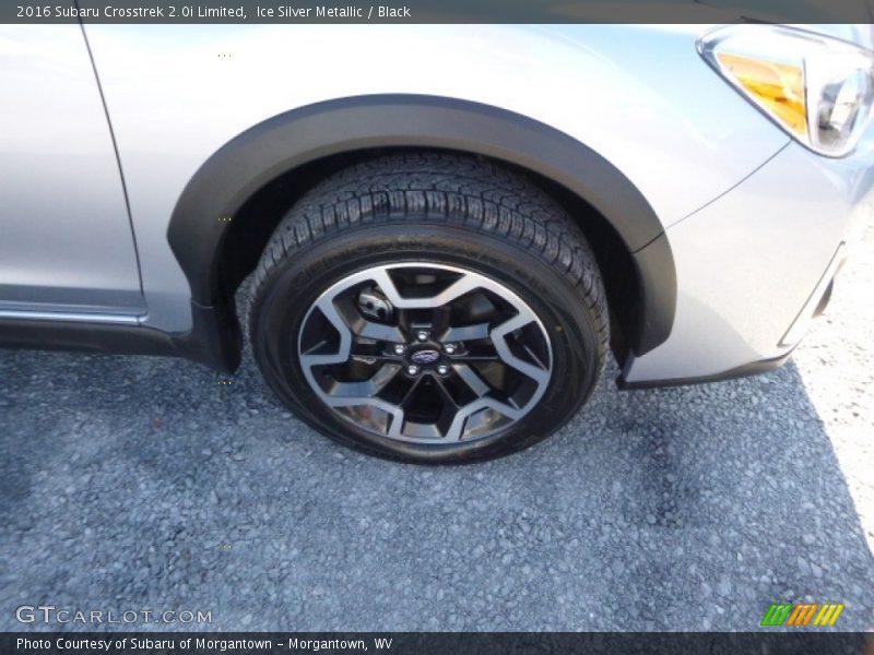 Ice Silver Metallic / Black 2016 Subaru Crosstrek 2.0i Limited