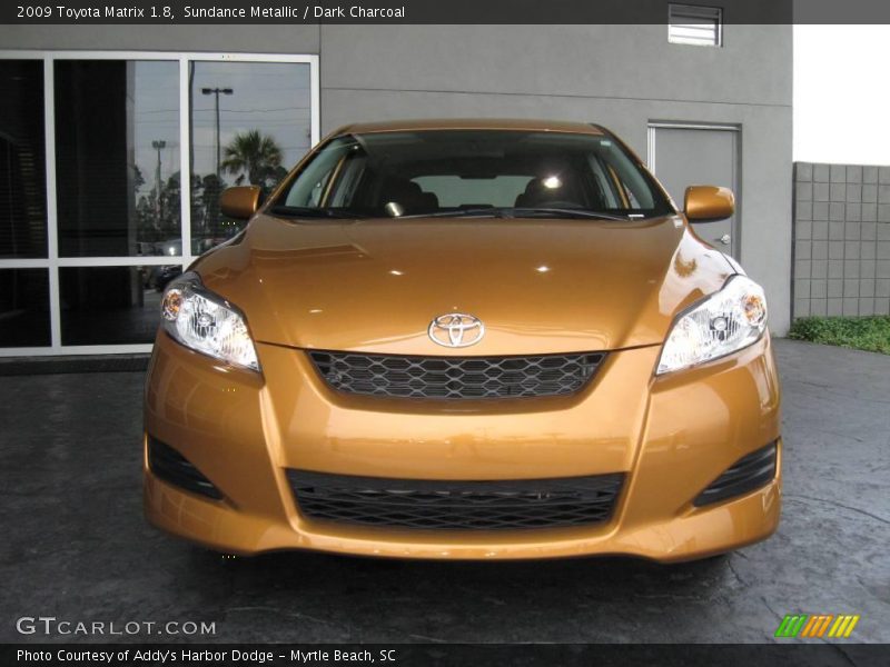 Sundance Metallic / Dark Charcoal 2009 Toyota Matrix 1.8