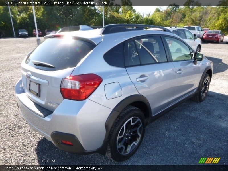 Ice Silver Metallic / Black 2016 Subaru Crosstrek 2.0i Limited