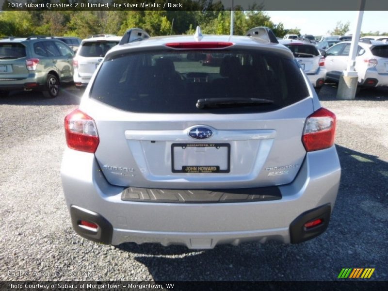 Ice Silver Metallic / Black 2016 Subaru Crosstrek 2.0i Limited