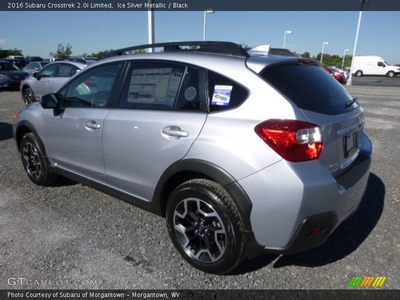 Ice Silver Metallic / Black 2016 Subaru Crosstrek 2.0i Limited