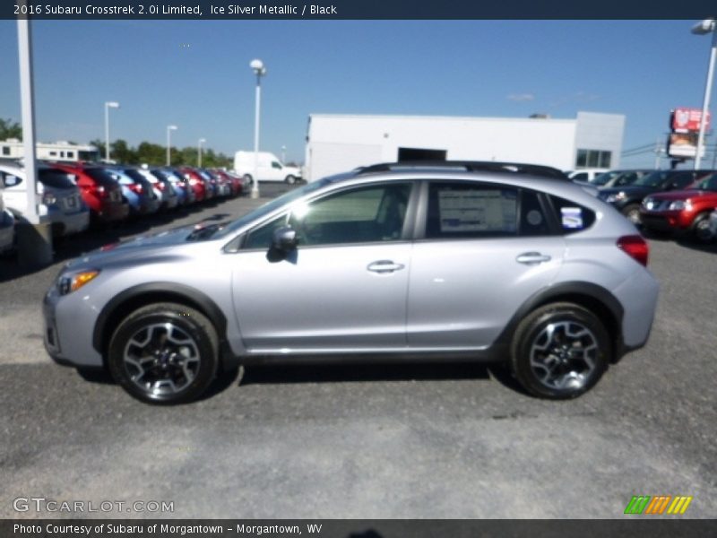 Ice Silver Metallic / Black 2016 Subaru Crosstrek 2.0i Limited