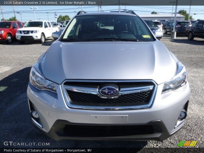 Ice Silver Metallic / Black 2016 Subaru Crosstrek 2.0i Limited