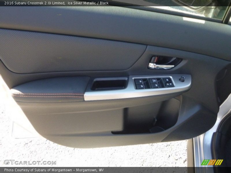 Ice Silver Metallic / Black 2016 Subaru Crosstrek 2.0i Limited
