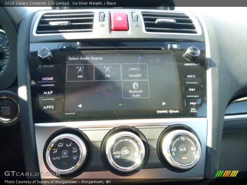 Ice Silver Metallic / Black 2016 Subaru Crosstrek 2.0i Limited