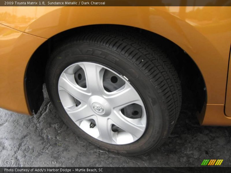 Sundance Metallic / Dark Charcoal 2009 Toyota Matrix 1.8