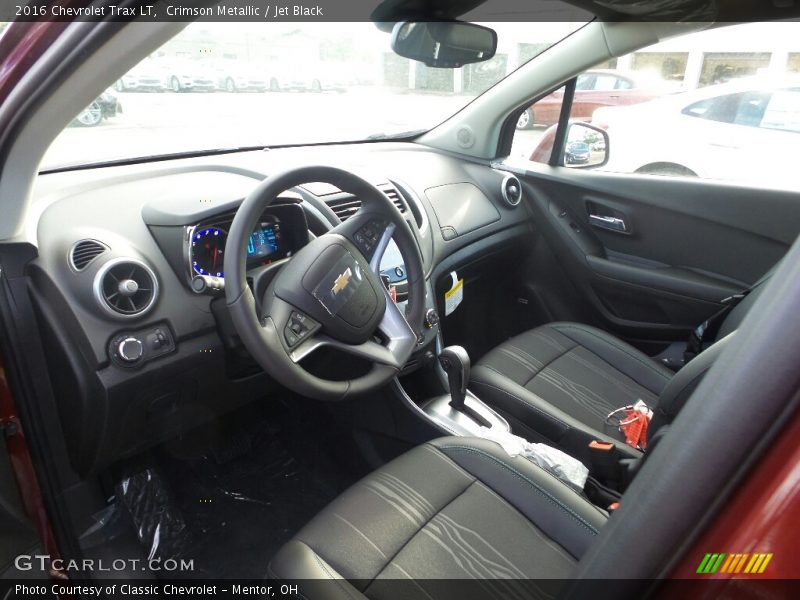Crimson Metallic / Jet Black 2016 Chevrolet Trax LT