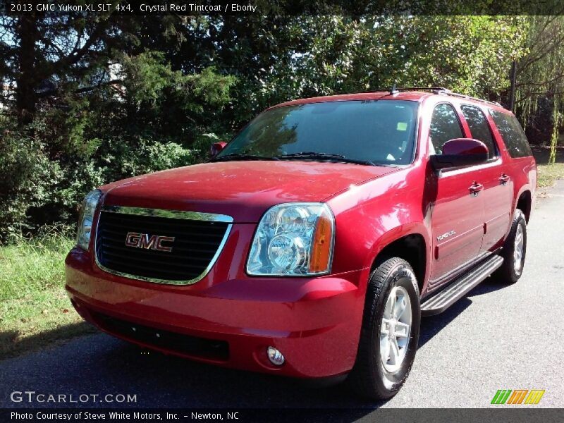 Crystal Red Tintcoat / Ebony 2013 GMC Yukon XL SLT 4x4