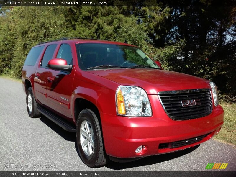 Crystal Red Tintcoat / Ebony 2013 GMC Yukon XL SLT 4x4