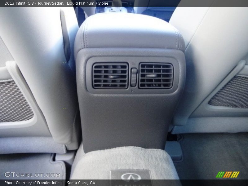 Liquid Platinum / Stone 2013 Infiniti G 37 Journey Sedan