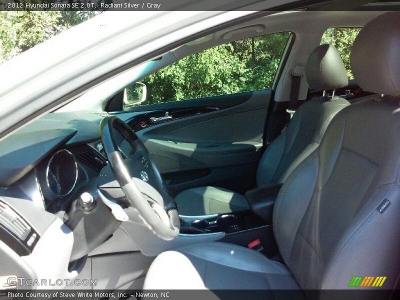 Radiant Silver / Gray 2012 Hyundai Sonata SE 2.0T