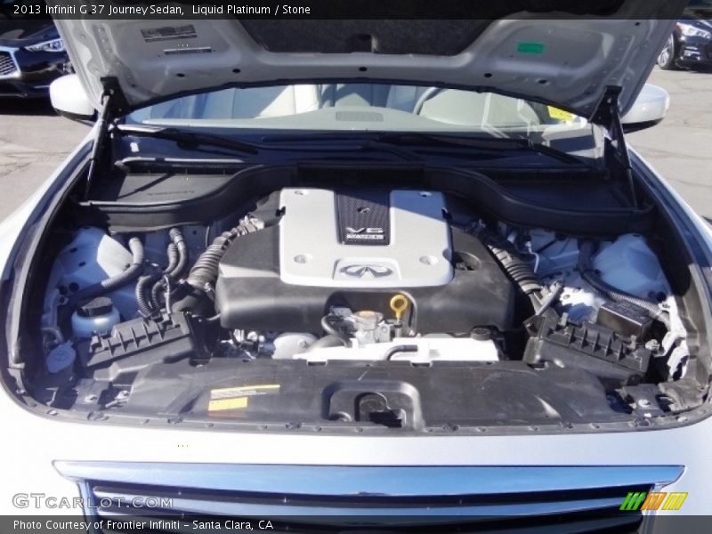 Liquid Platinum / Stone 2013 Infiniti G 37 Journey Sedan