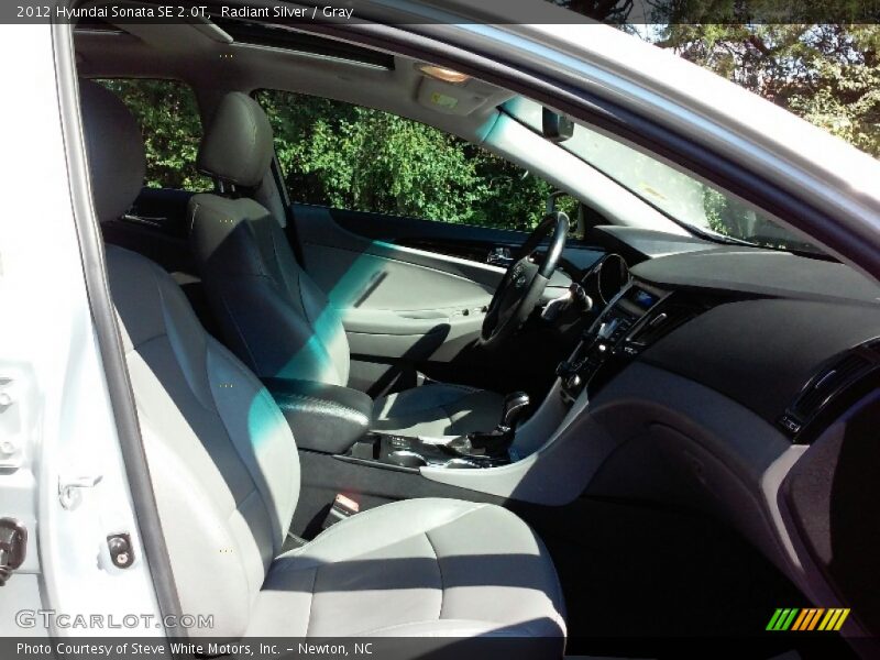 Radiant Silver / Gray 2012 Hyundai Sonata SE 2.0T
