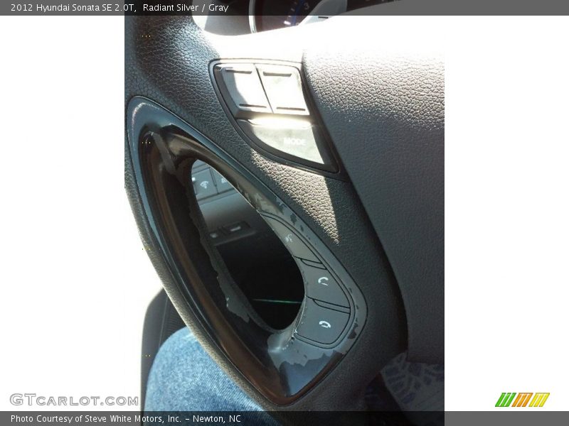 Radiant Silver / Gray 2012 Hyundai Sonata SE 2.0T