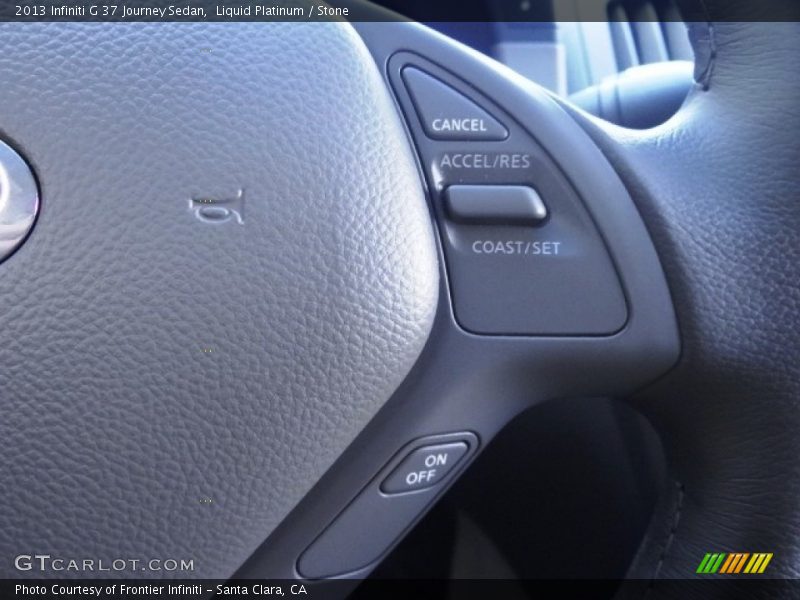 Liquid Platinum / Stone 2013 Infiniti G 37 Journey Sedan